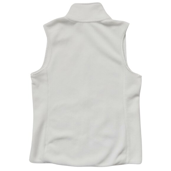 Old Navy White Fleece Sweater Vest (M) - Picture 2 of 2